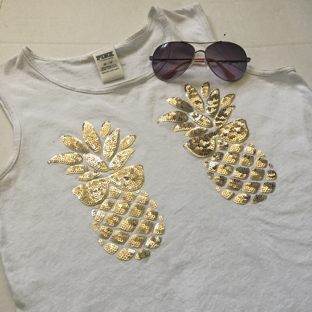Victoria Secret Pink🍍Pineapple🍍 Tank Top